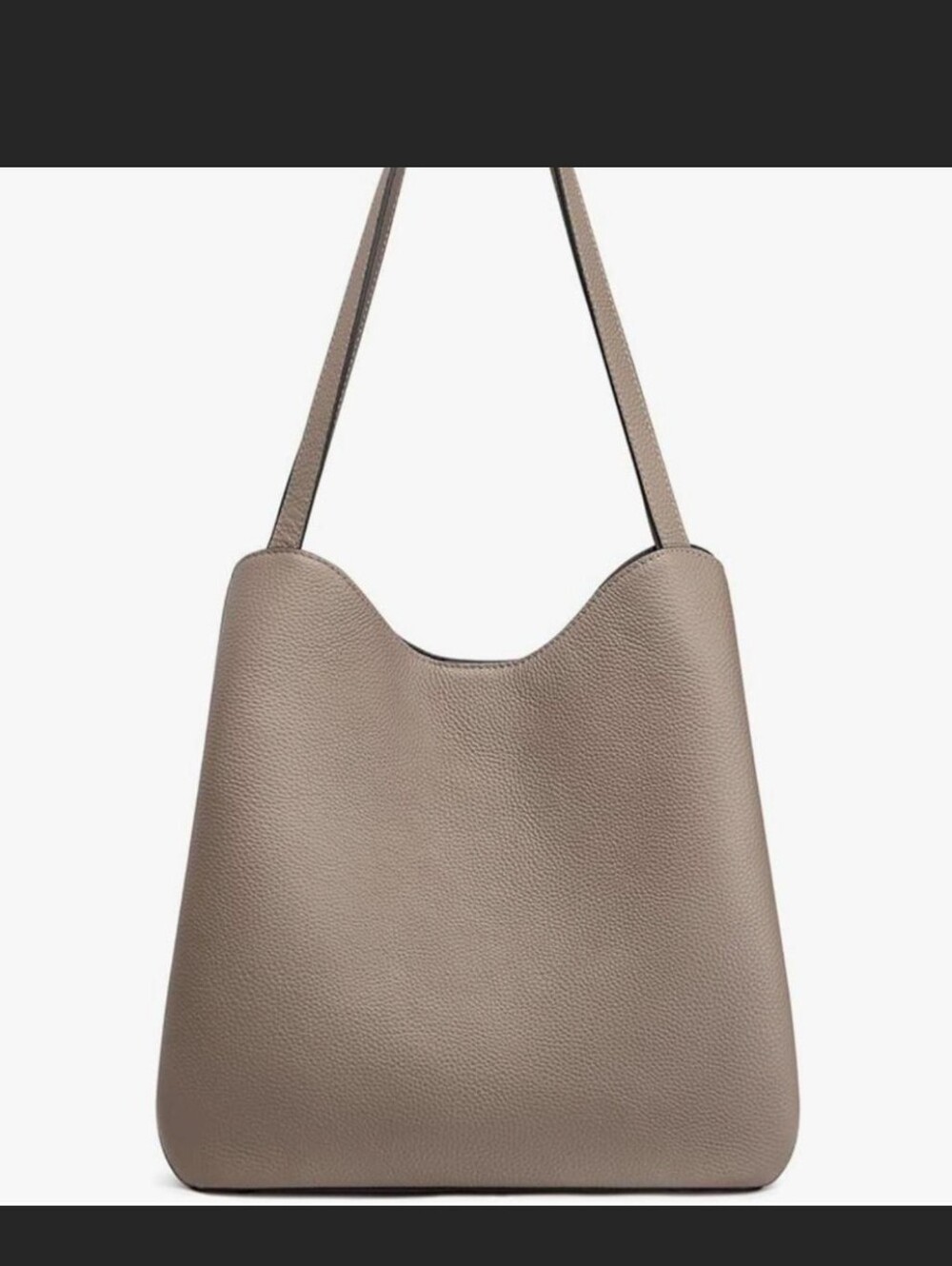 Brown Leather Shoulder Bag - Women's Hobo Tote